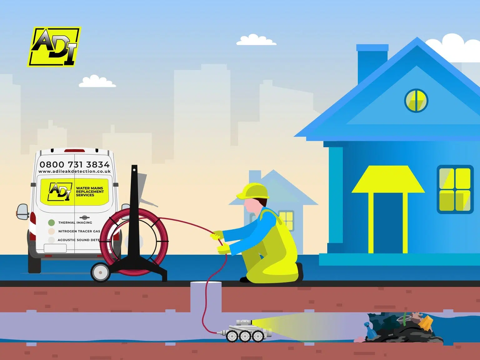 Drainage CCTV Surveys & Investigations Windsor